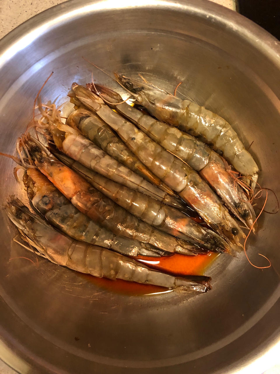 家庭版油焖大虾