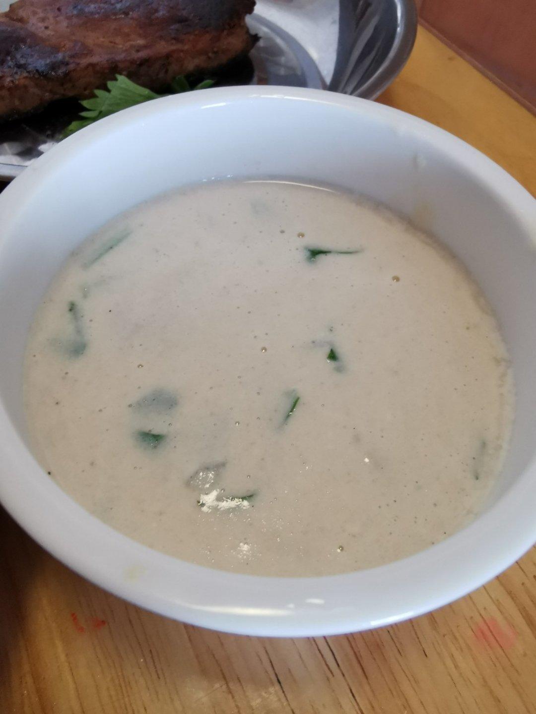 奶油蘑菇浓汤 Cream of Mushroom Soup