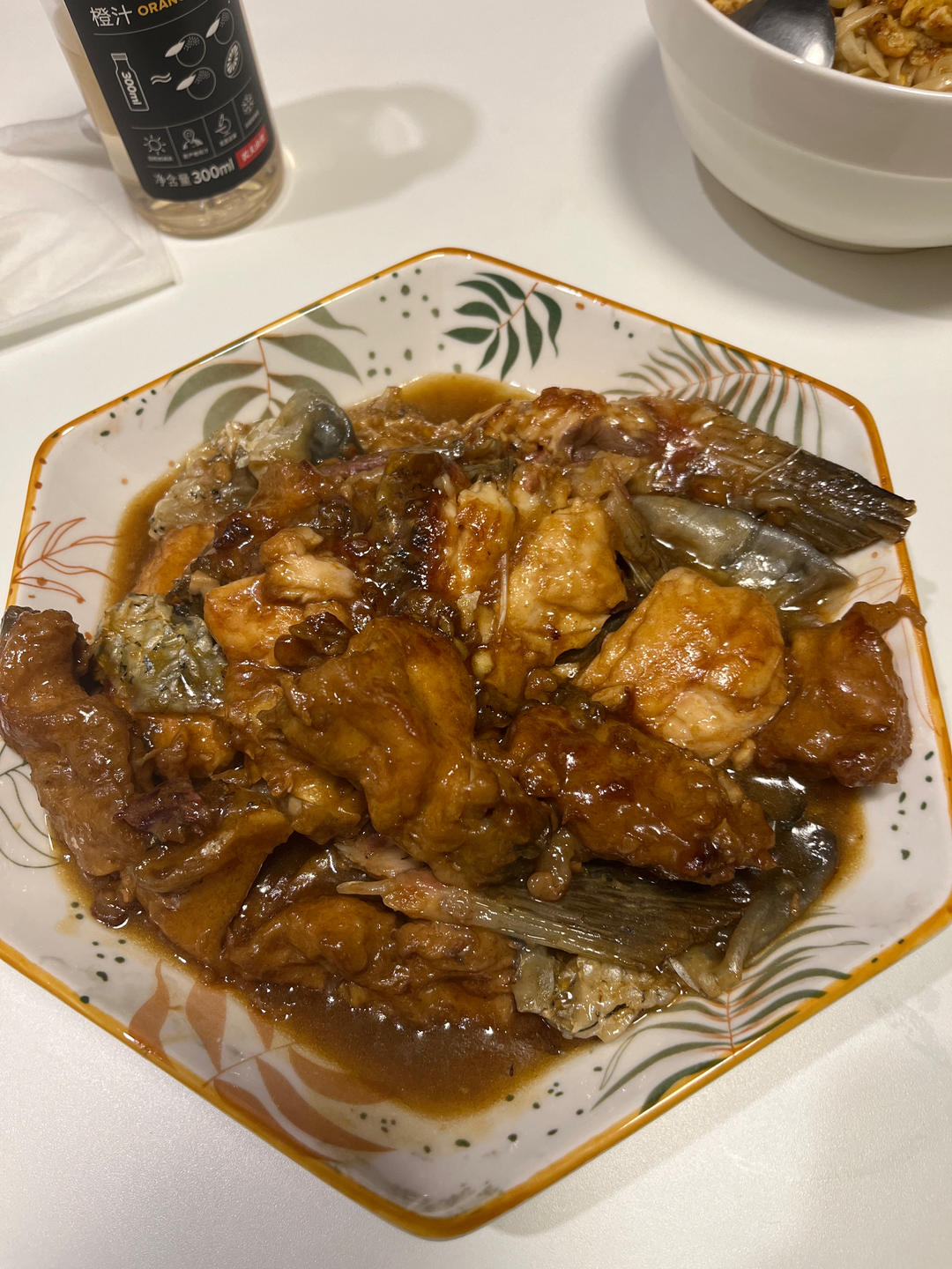 红烧鱼块
