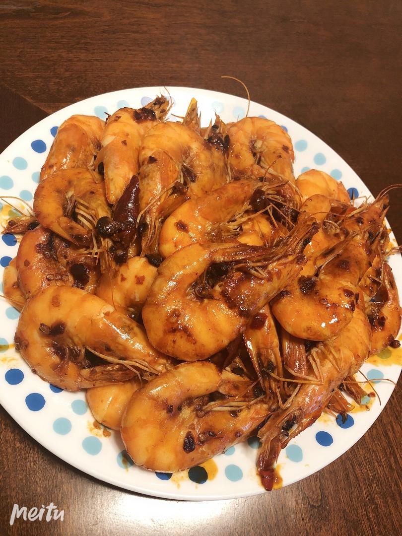 老干妈炒虾（香辣虾）