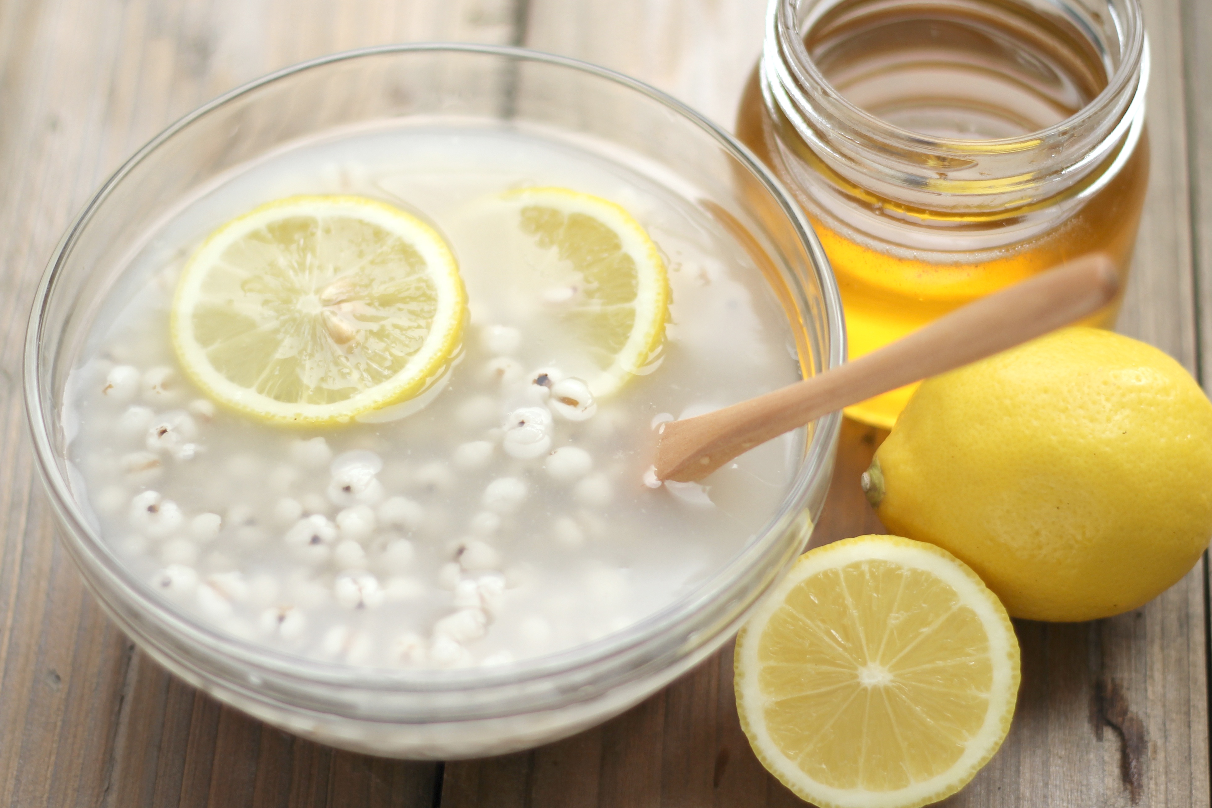 薏仁柠檬蜂蜜水—减肥必备