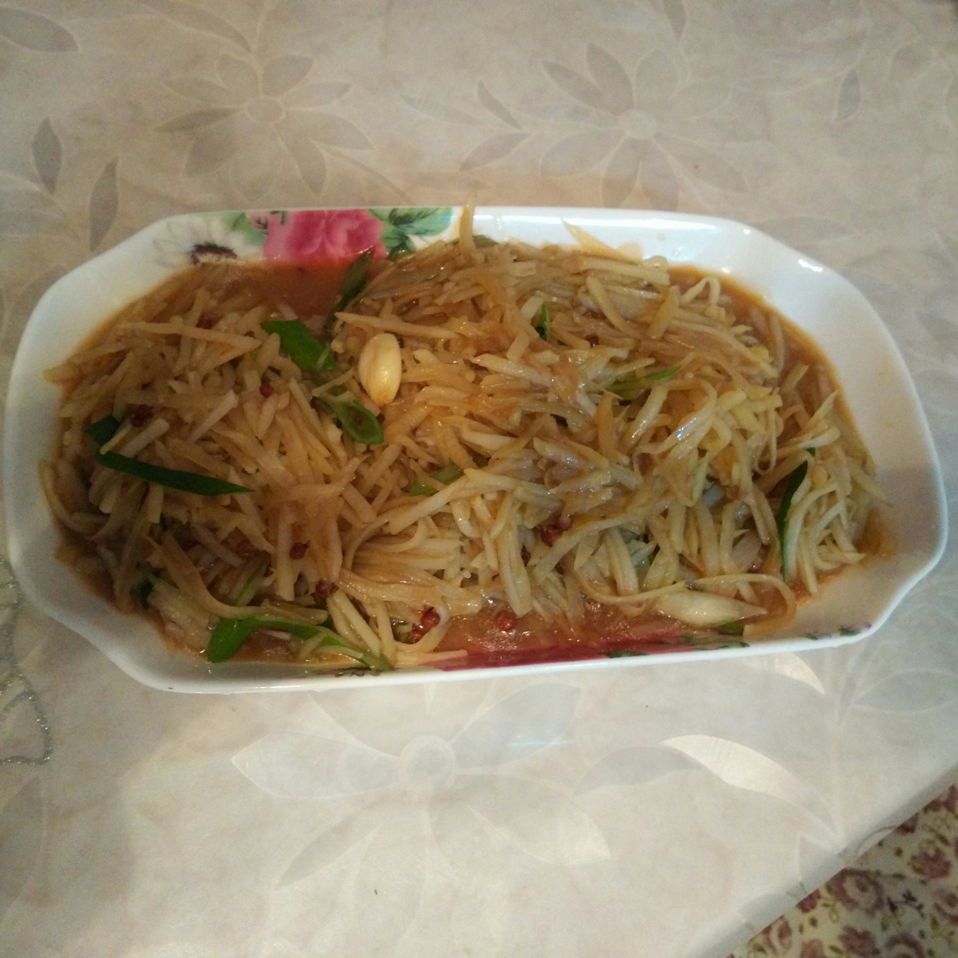 醋溜土豆丝