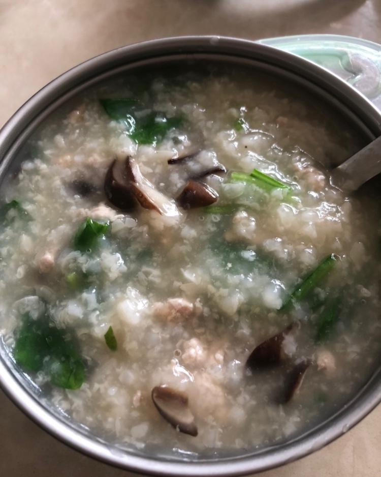 香菇瘦肉粥（宝宝辅食）