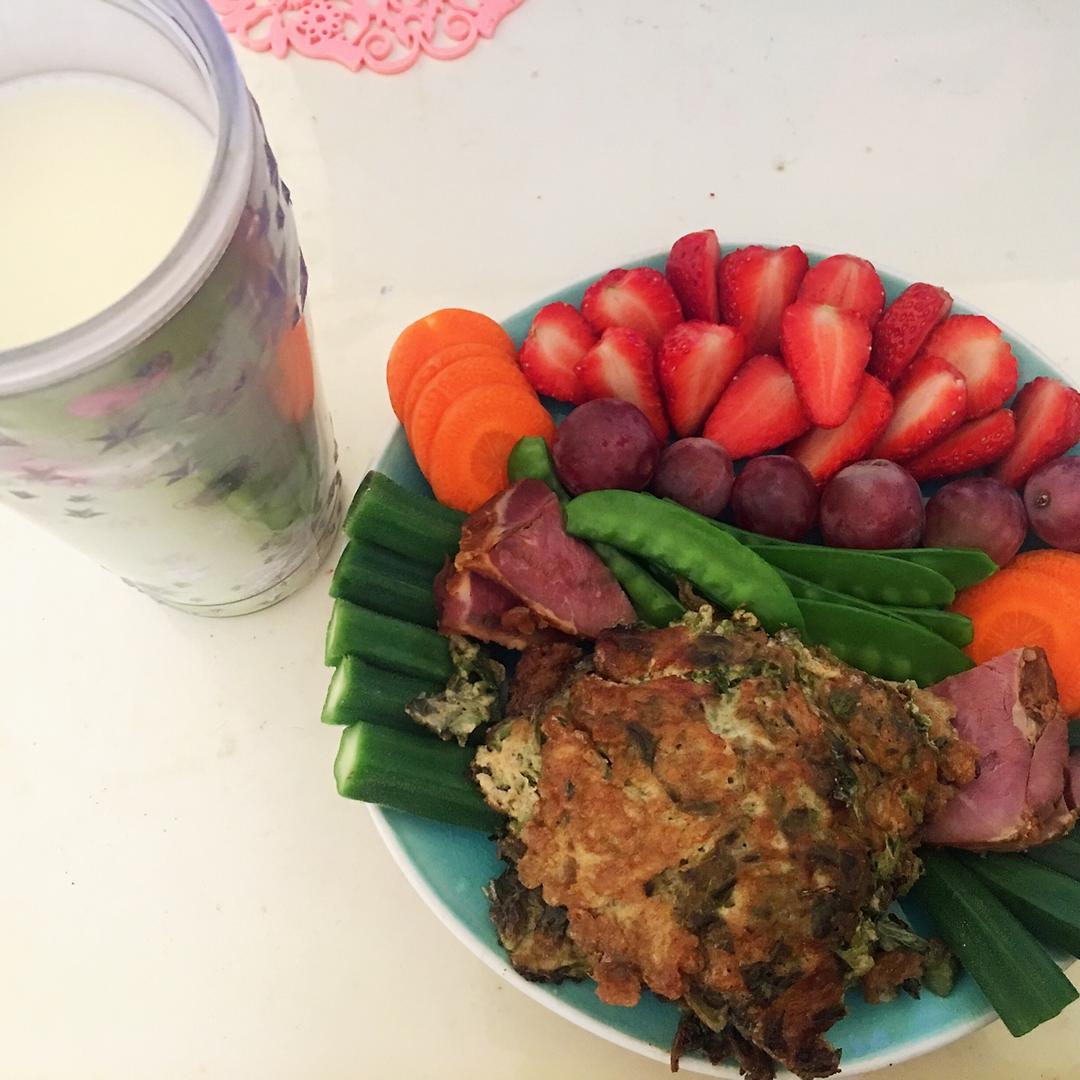 香椿鸡蛋饼