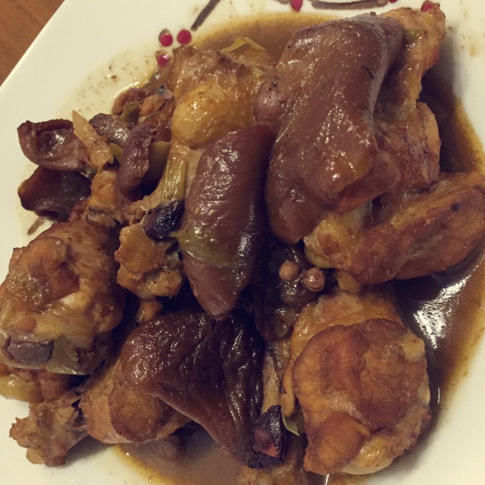 香菇炖鸡翅