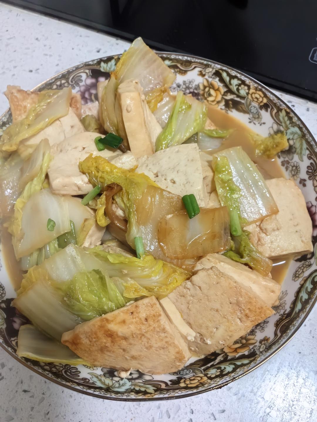 白菜豆腐这样做😋连汤汁都不剩🔅鲜美又美味