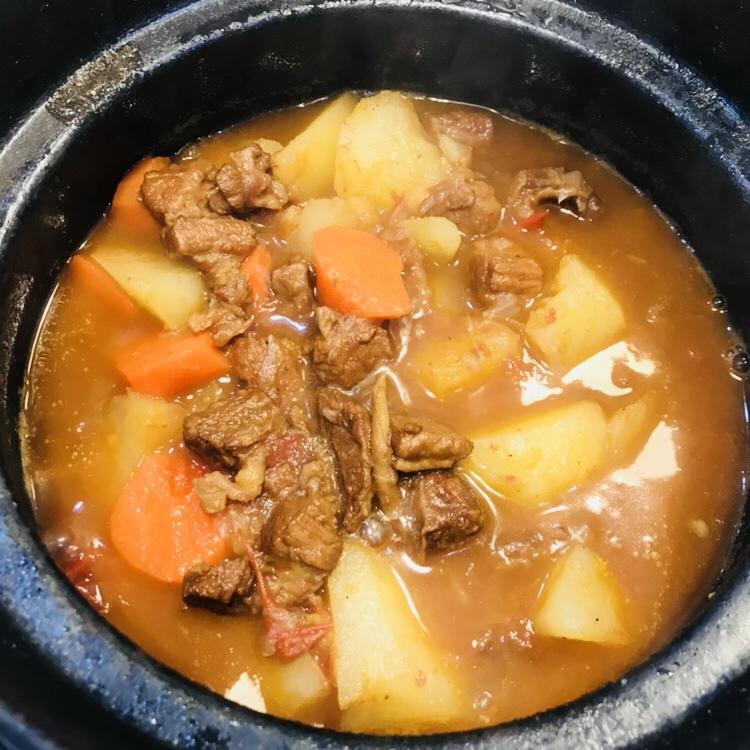 土豆炖牛肉