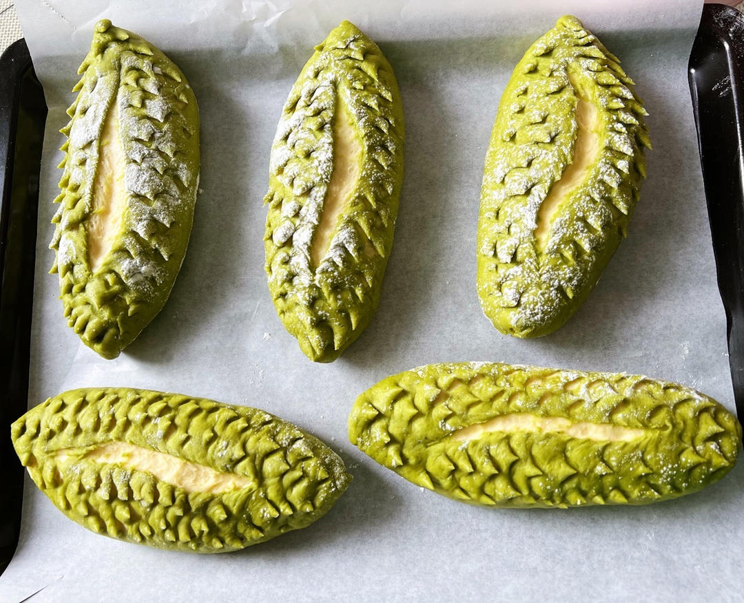 网红榴莲面包