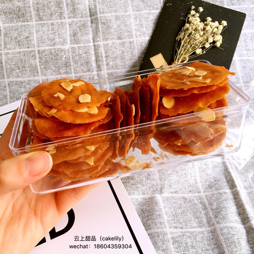 杏仁薄脆片 | 香薄脆