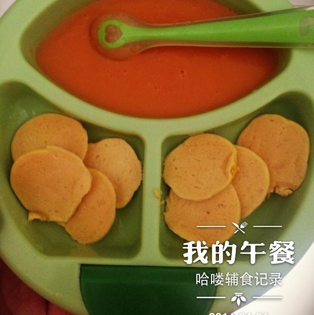 哈喽辅食—南瓜奶香小饼的做法