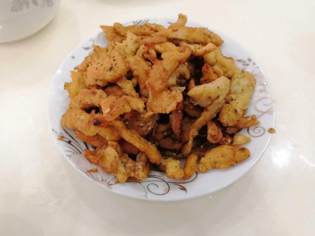鸡胸肉神仙吃法🔥好吃到爆炸的椒盐小酥肉条
