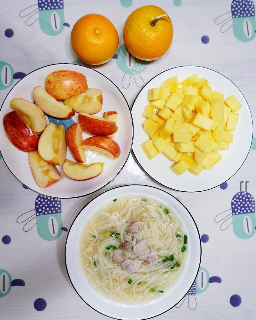 一人食之瘦肉面条汤