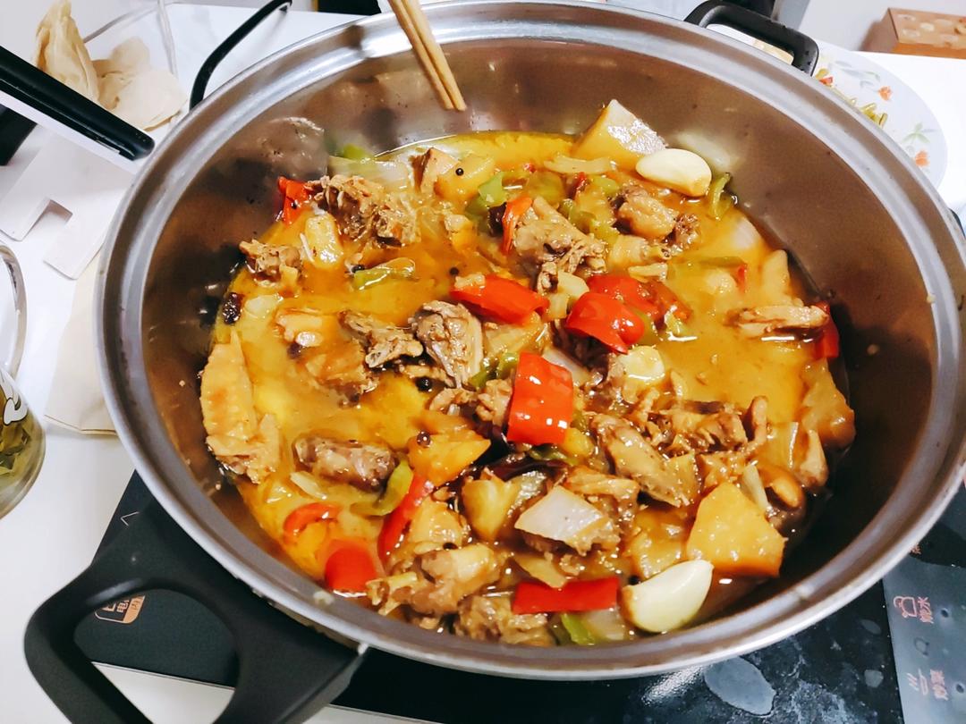 简易改良版鸡公煲菜谱