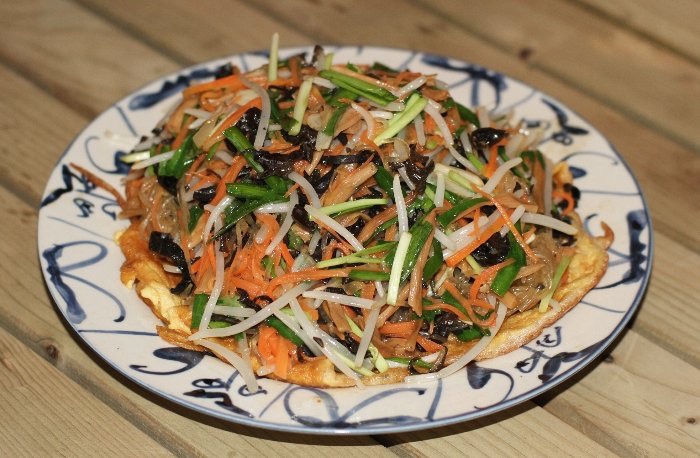 家常炒合菜
