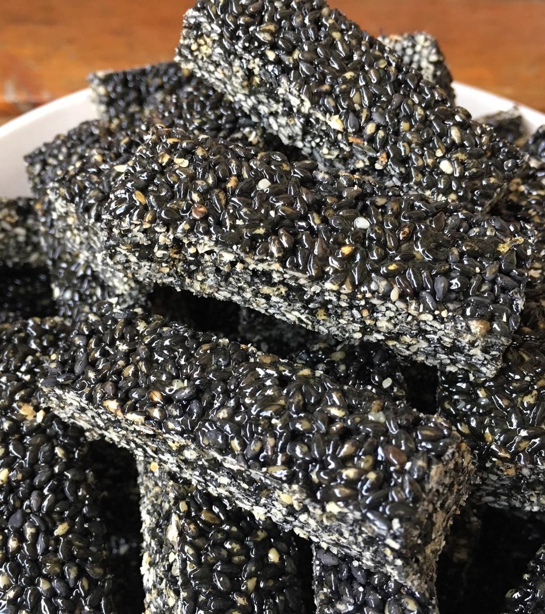 黑芝麻糖