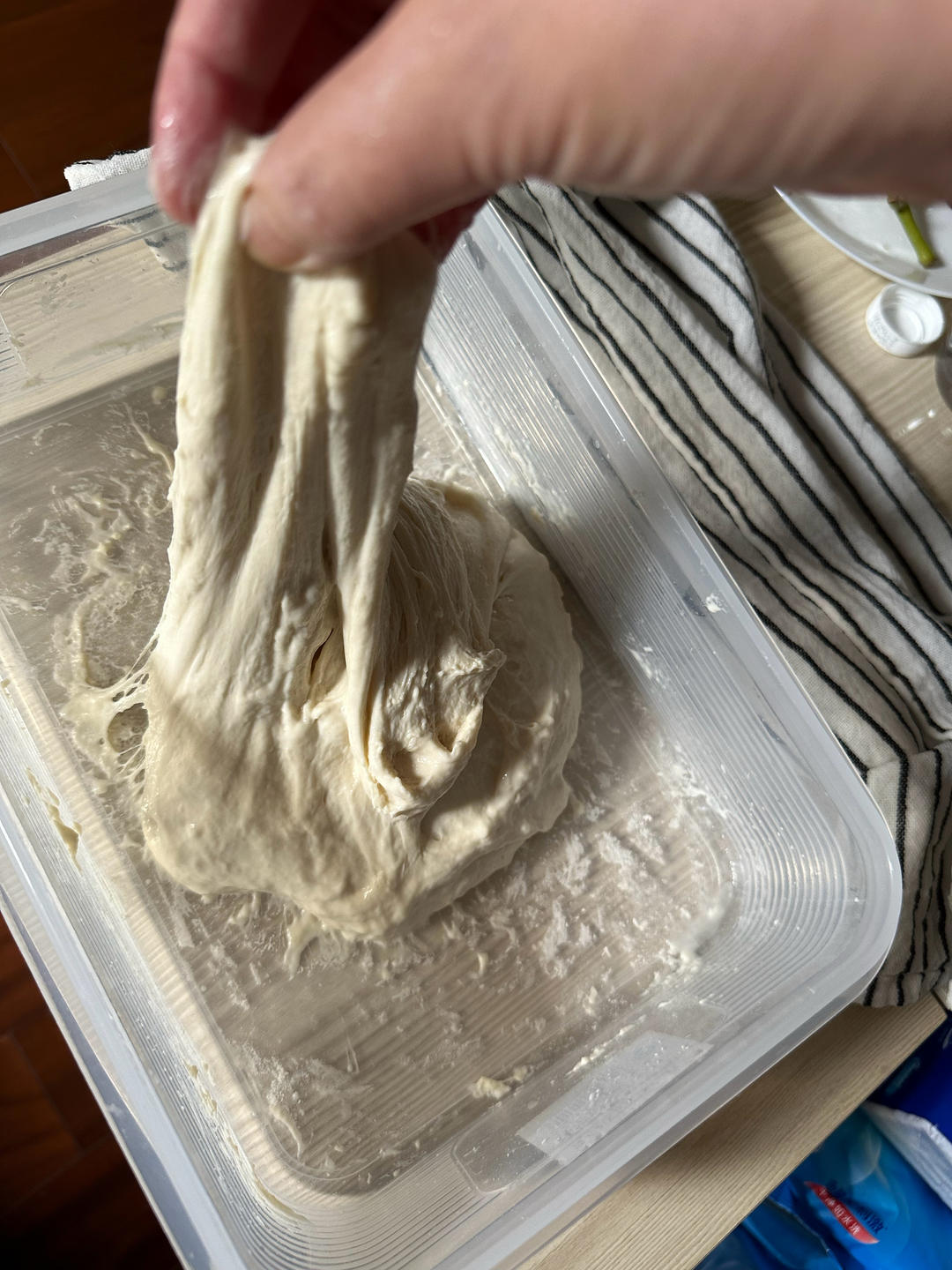 纯奶手撕吐司的做法 步骤1