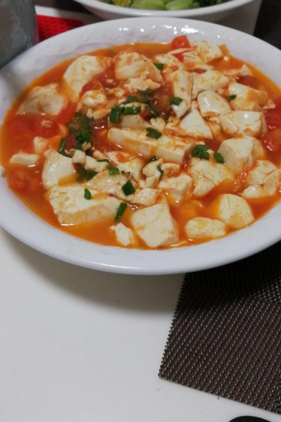 番茄豆腐