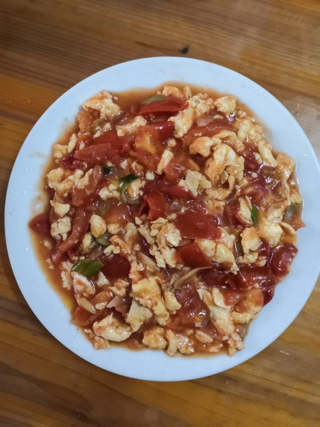 西红柿炒鸡蛋