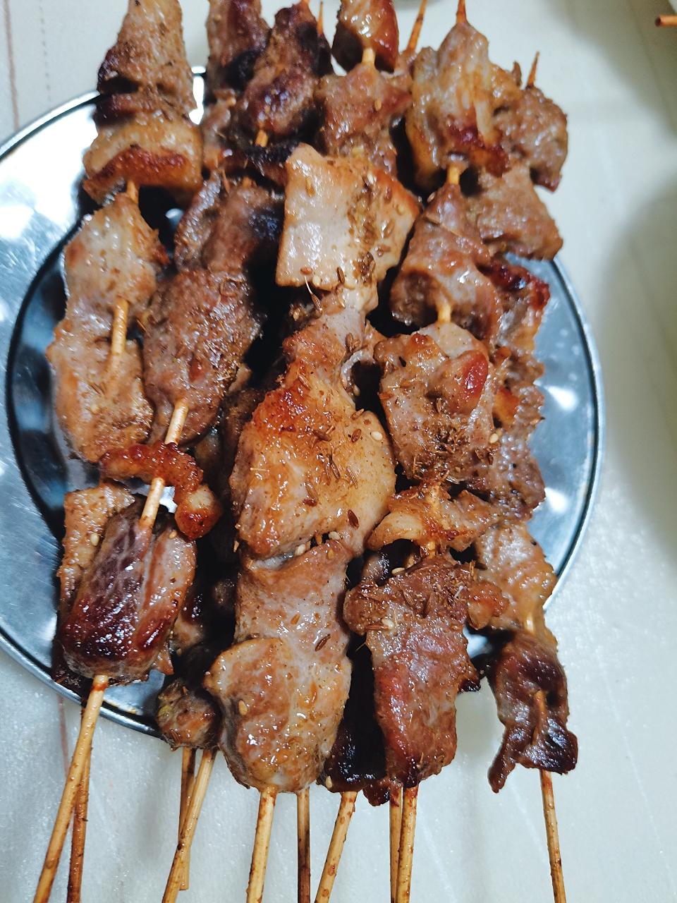 烤箱版烤肉串的做法