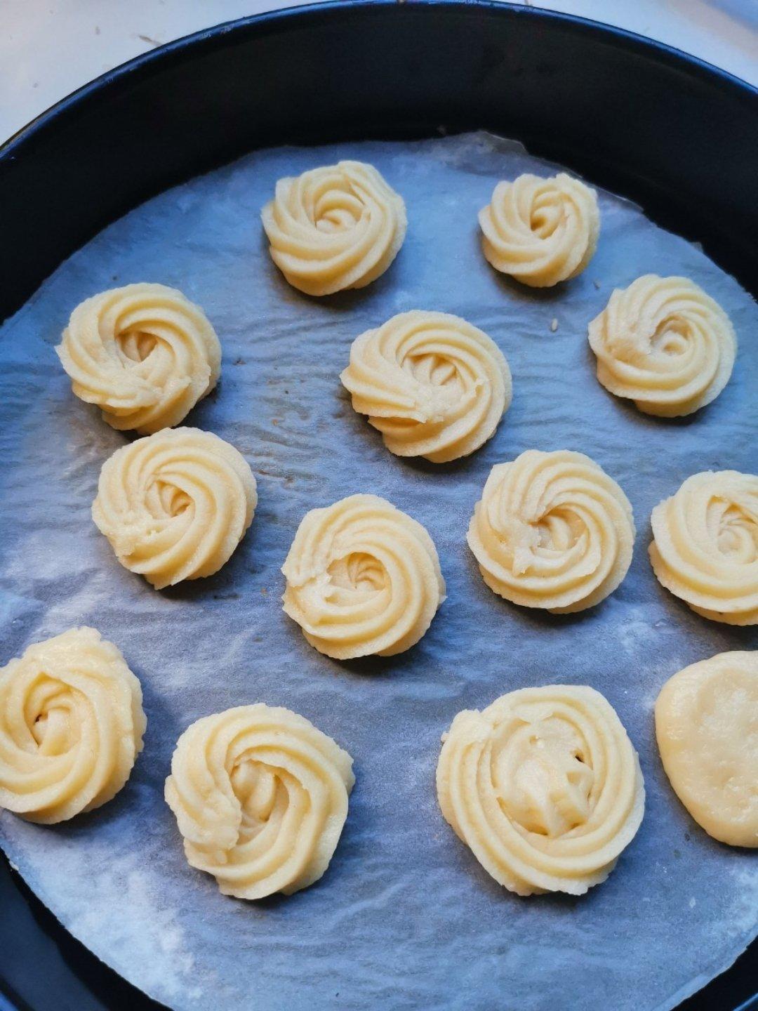 零失败花纹超级立体的黄油曲奇