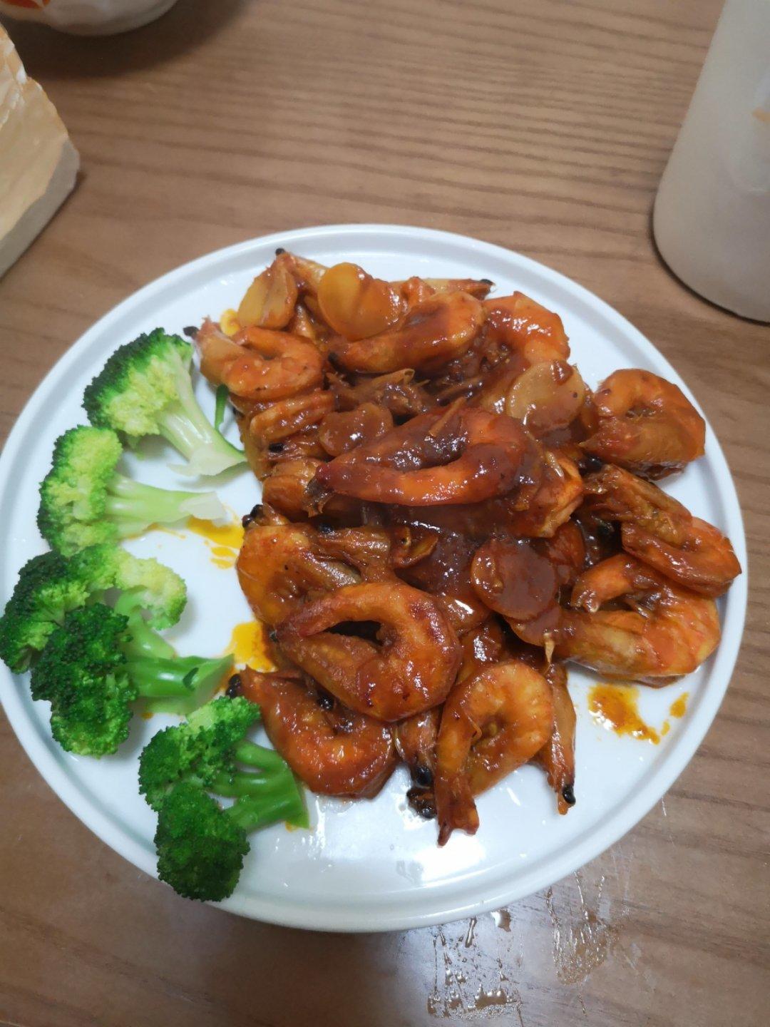 油焖大虾