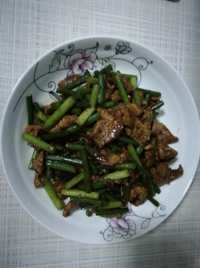 蒜薹炒肉