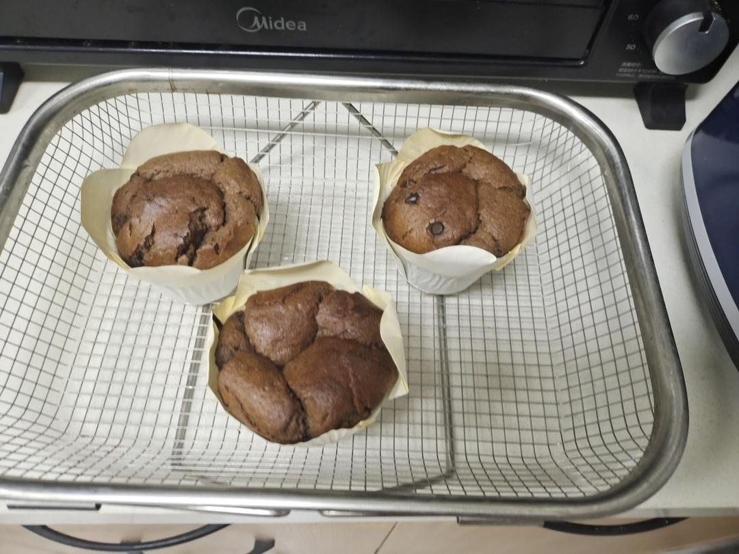 完美复刻星巴克蘑菇头巧克力麦芬