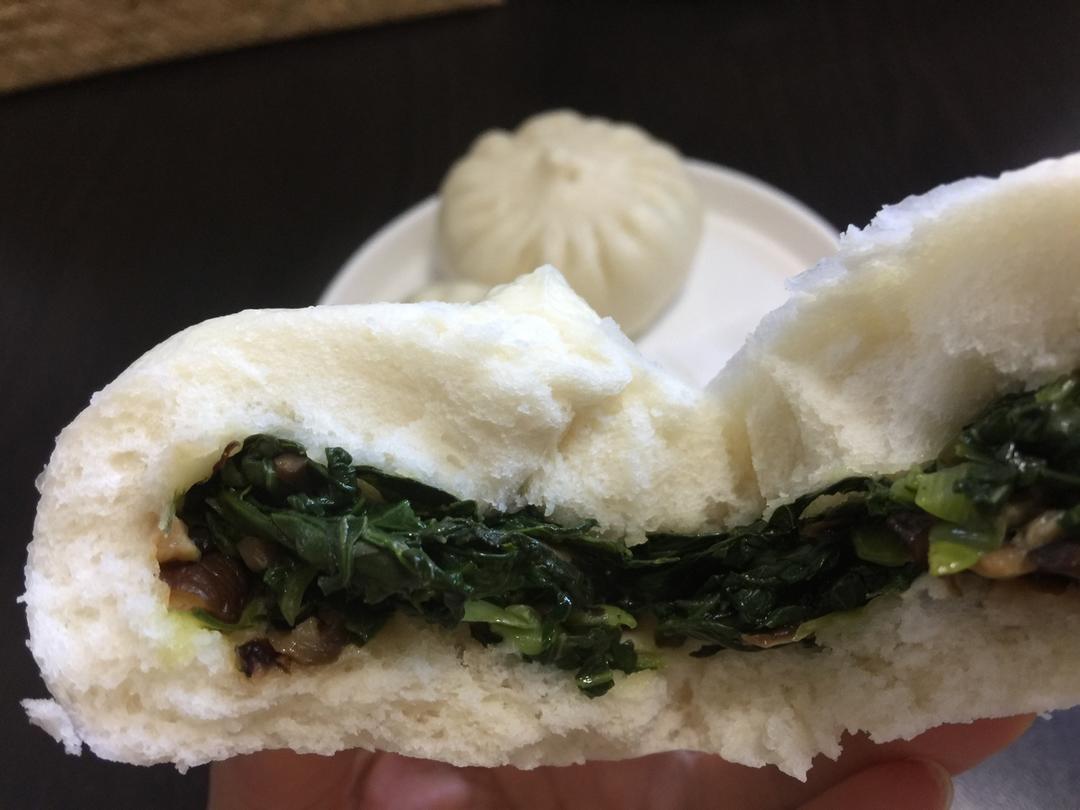 韭菜块肉包子--重点是揉面手法