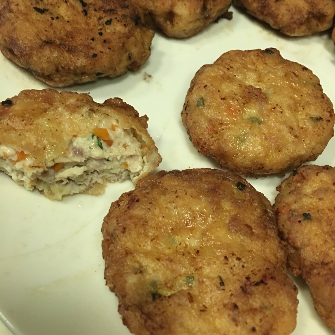 韩国料理——豆腐饼(동그랑땡)