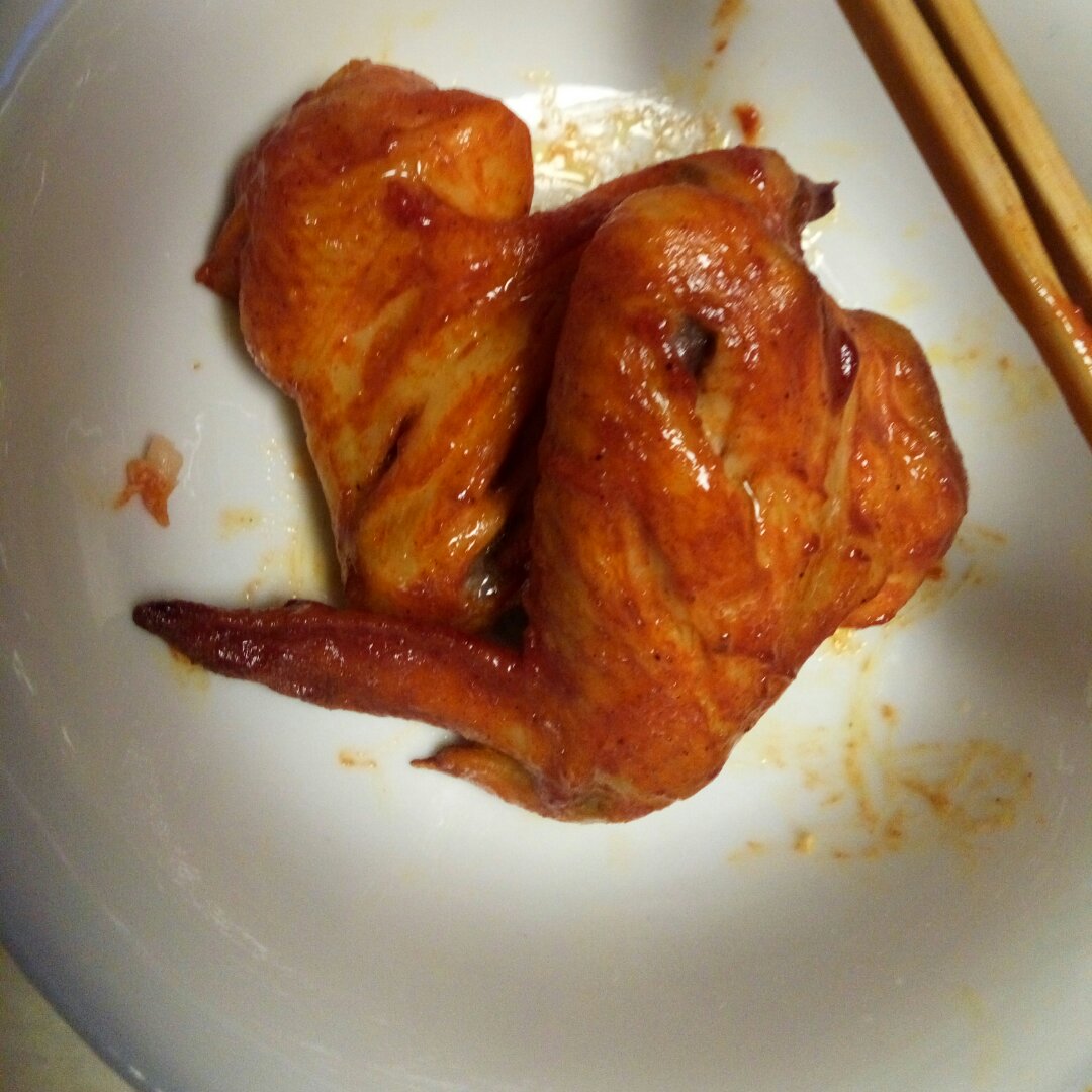 奥尔良烤鸡中翅（超简单）