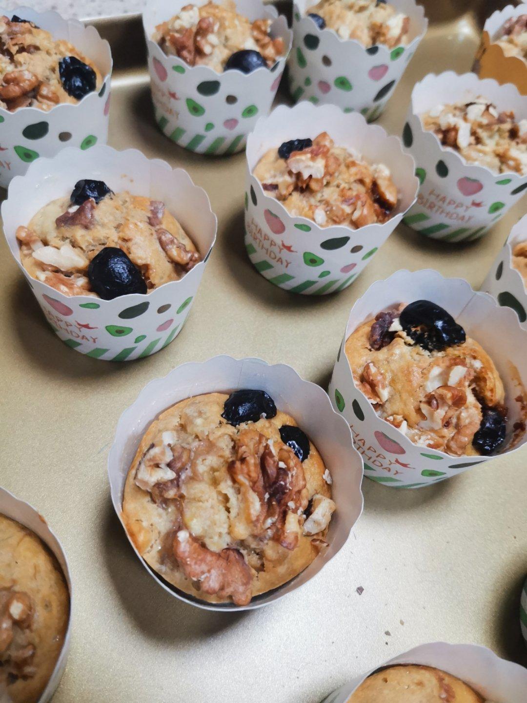 香蕉核桃麦芬 （超级湿润）