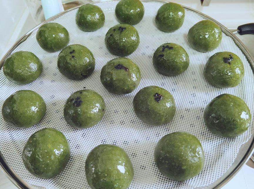 青团，艾草版三种口味，弹性好、不沾牙、不塌