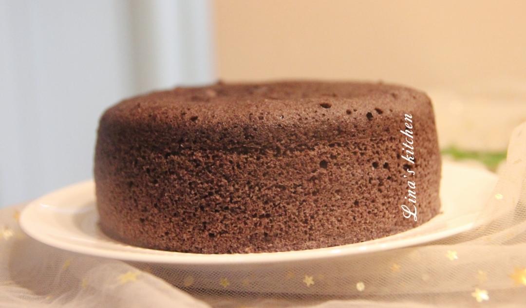 戚风黑米蛋糕的做法