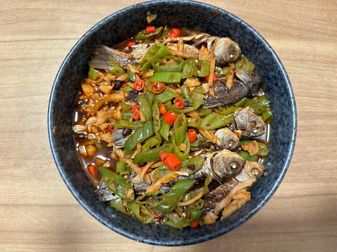 青椒炒巴浪鱼干