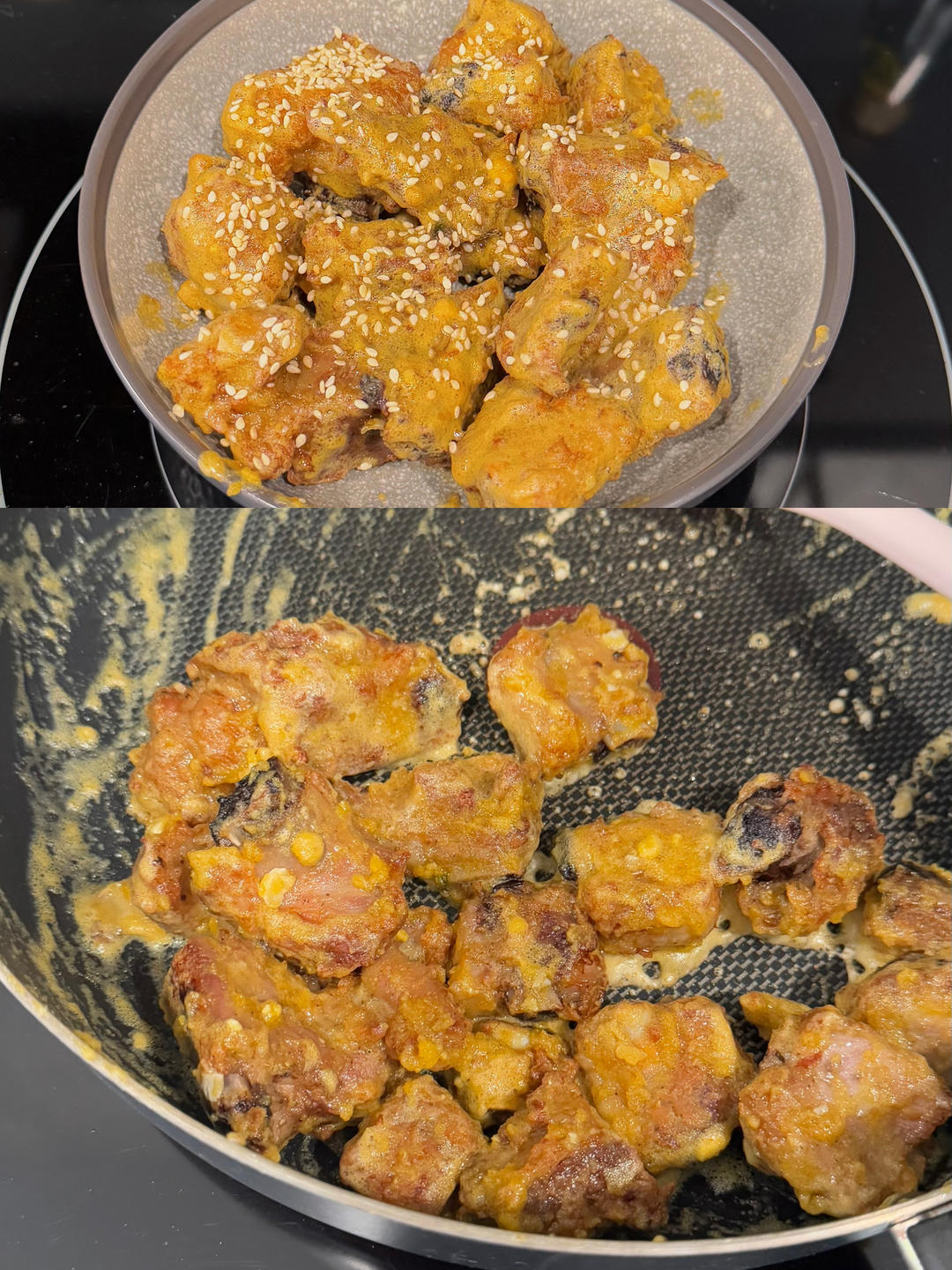 咸蛋黄排骨（空气炸锅）