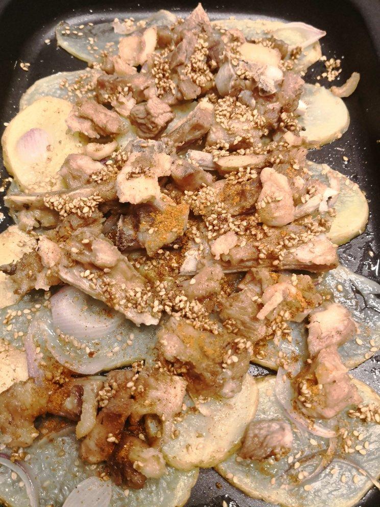 地道蒙餐：烤羊排(家用烤箱版)