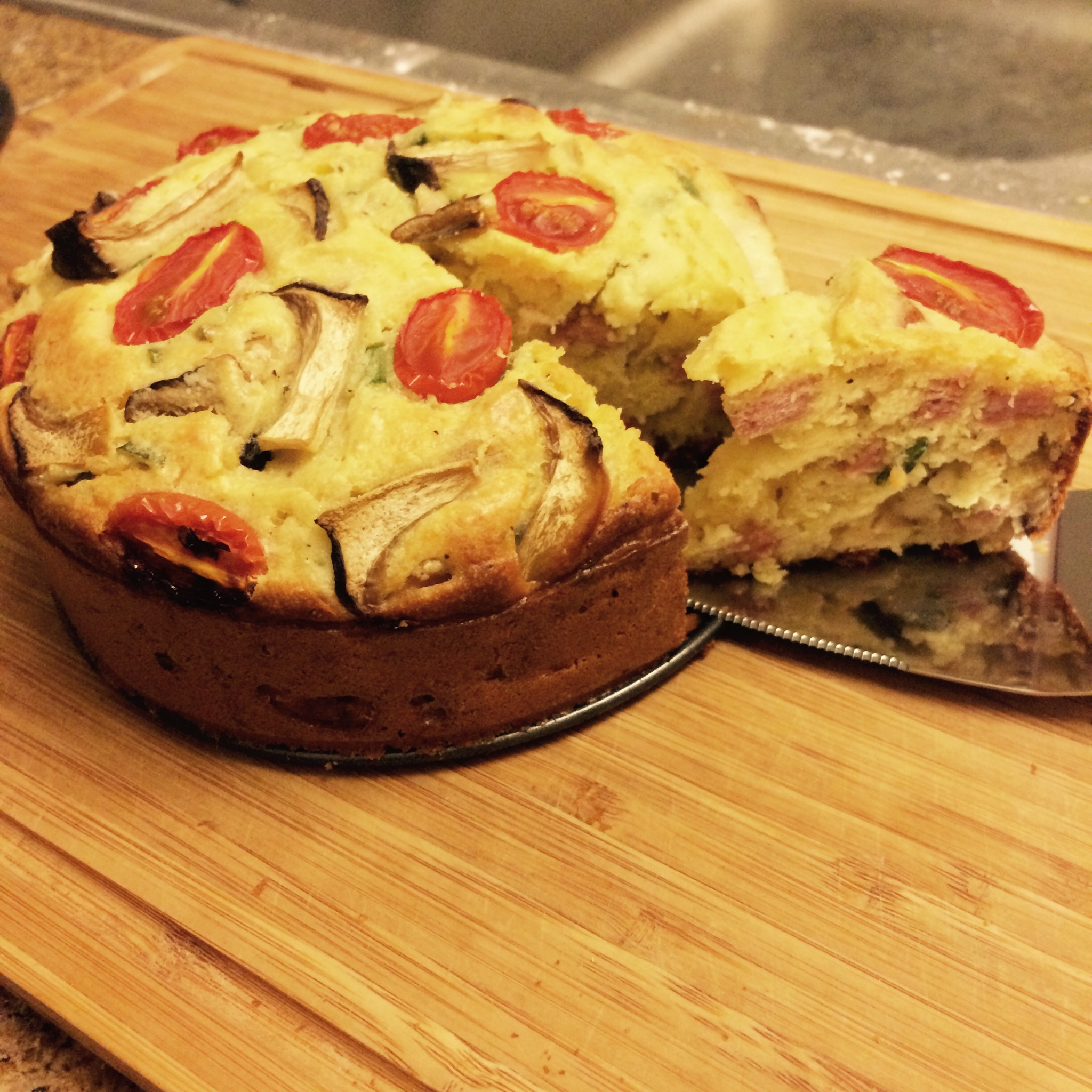 【小嶋】蘑菇细香葱芝士蛋糕