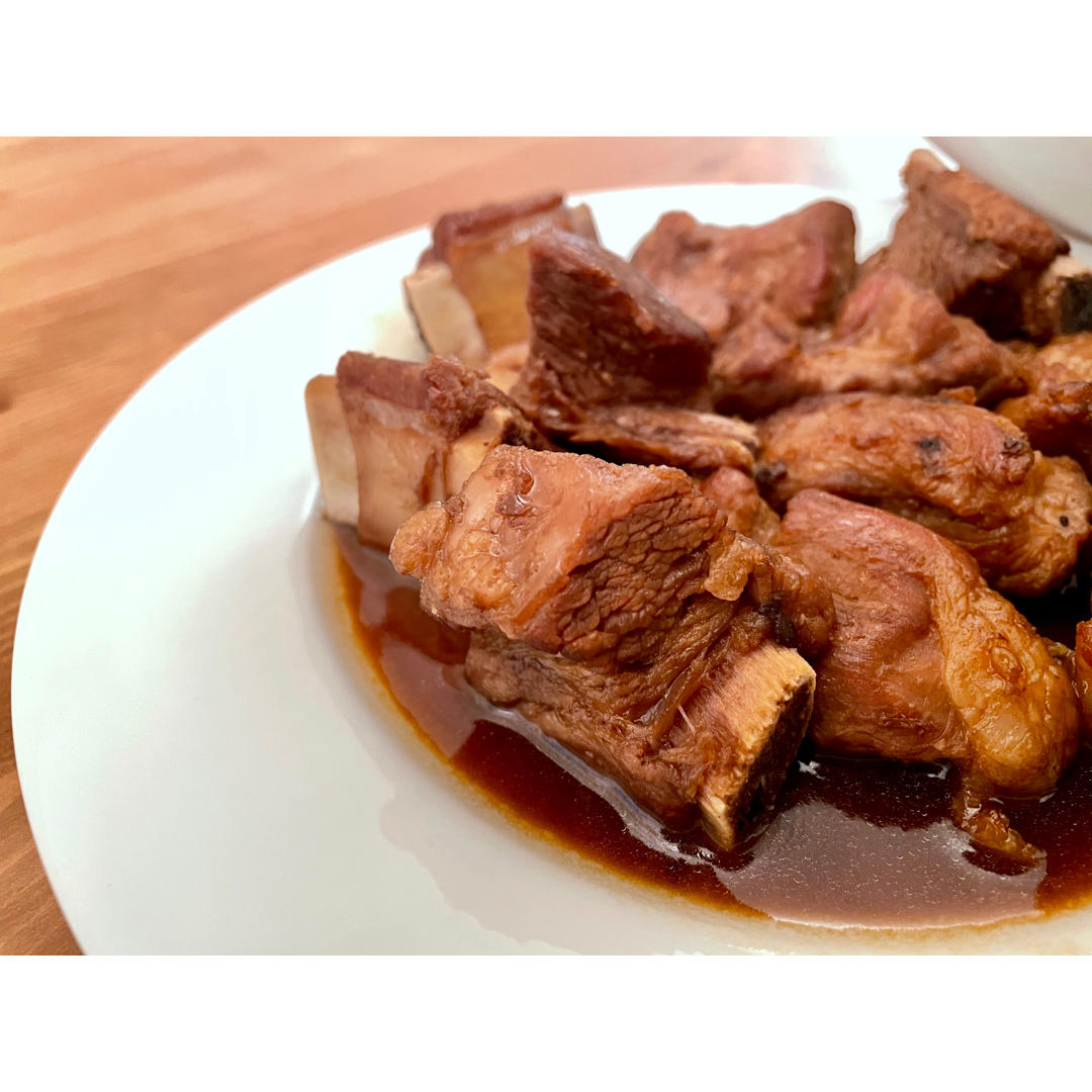 糖醋排骨/糖醋小排（不放油）（12345口诀做出正宗上海本帮）