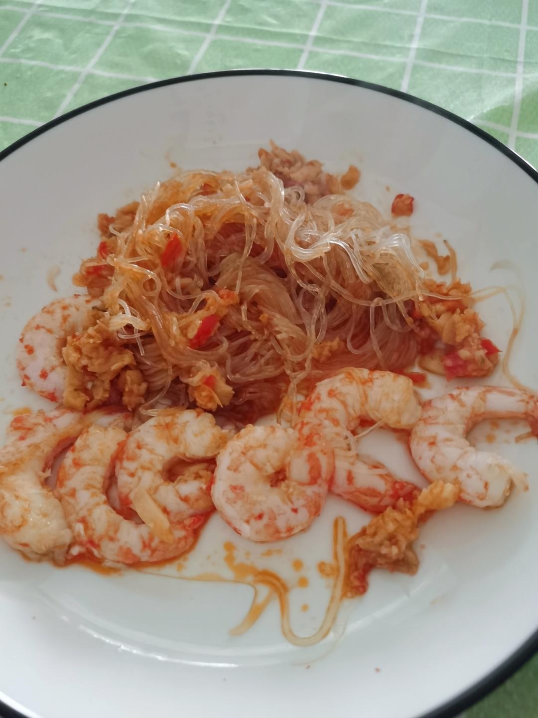 蒜蓉粉丝蒸虾