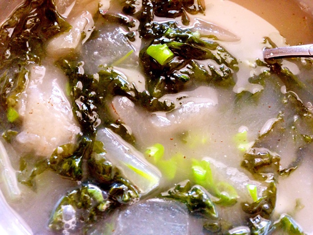 聆箫做的冬瓜紫菜汤