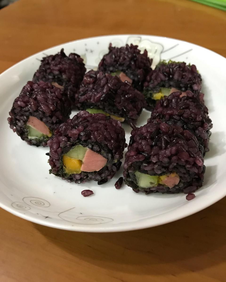 紫米反卷寿司
