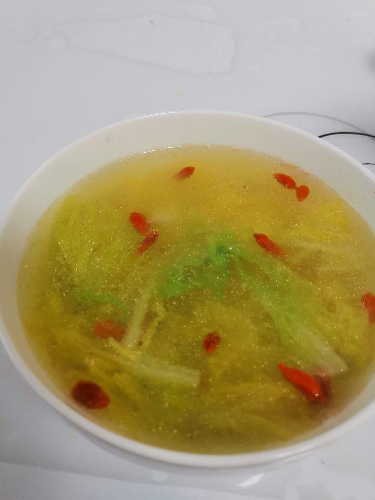白菜豆腐汤