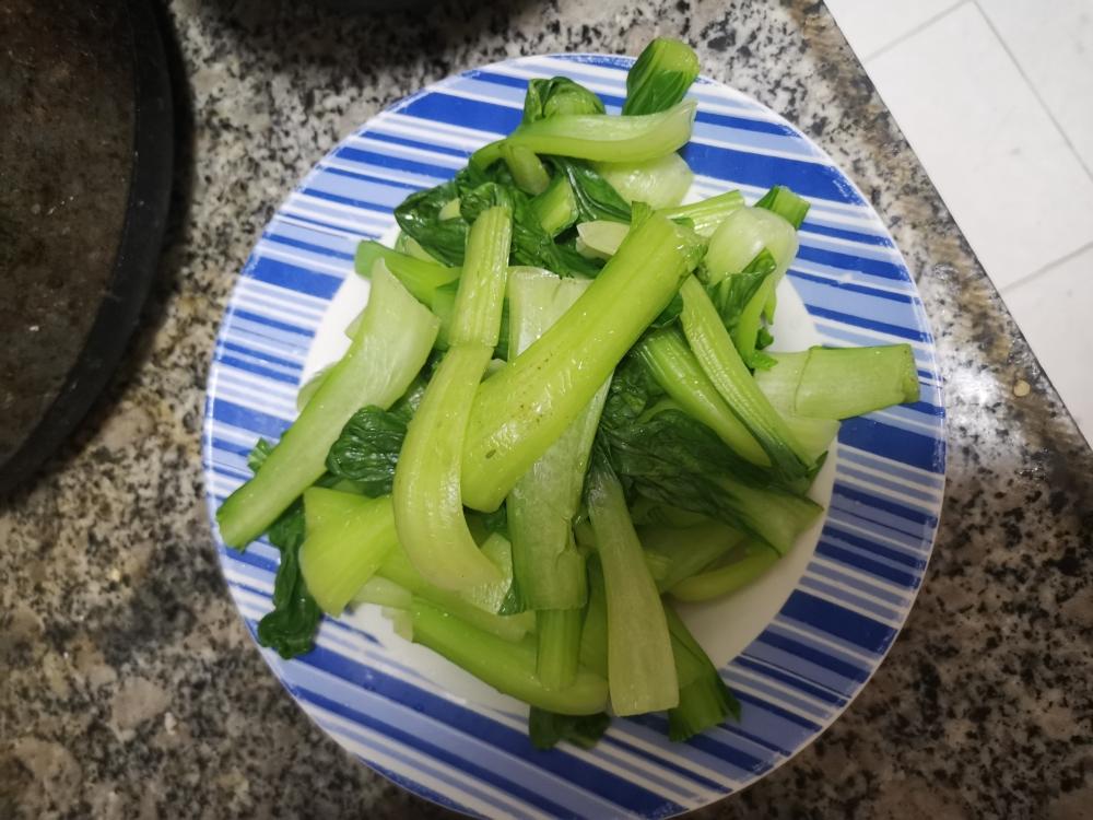 香菇油菜的做法 步骤1