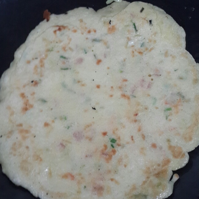葱花鸡蛋饼
