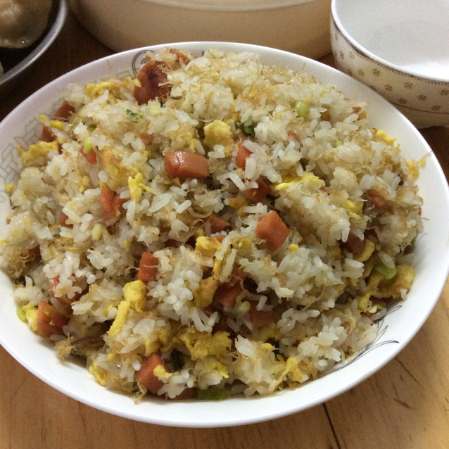 简单易做--虾皮蛋炒饭