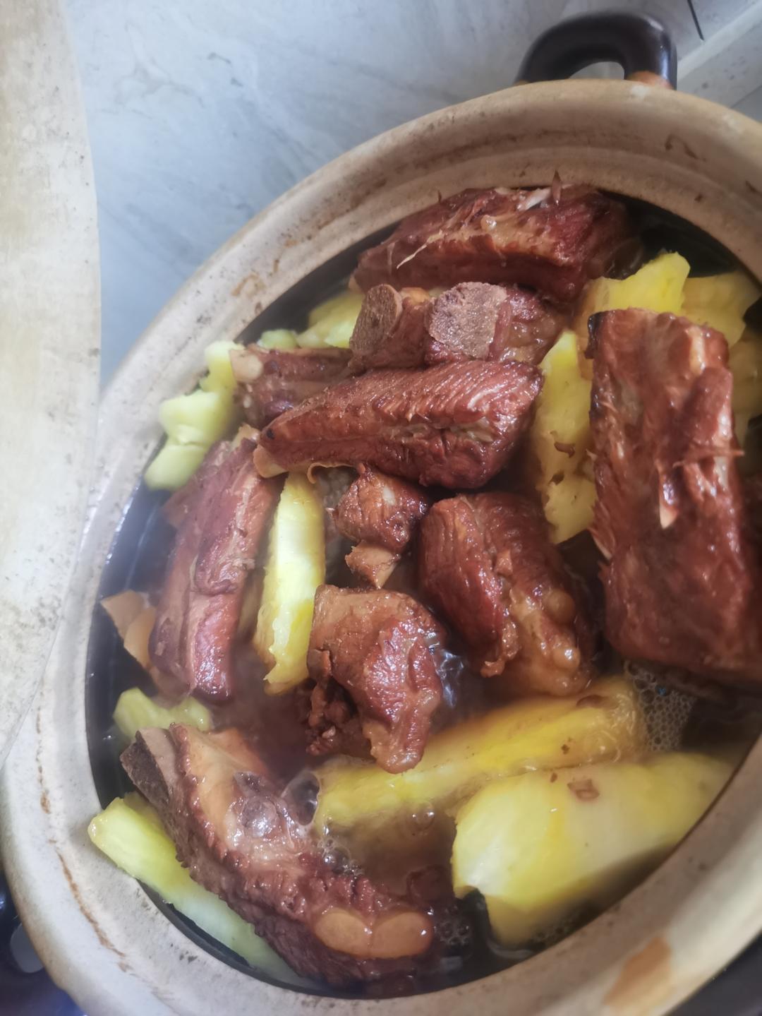 菠萝排骨