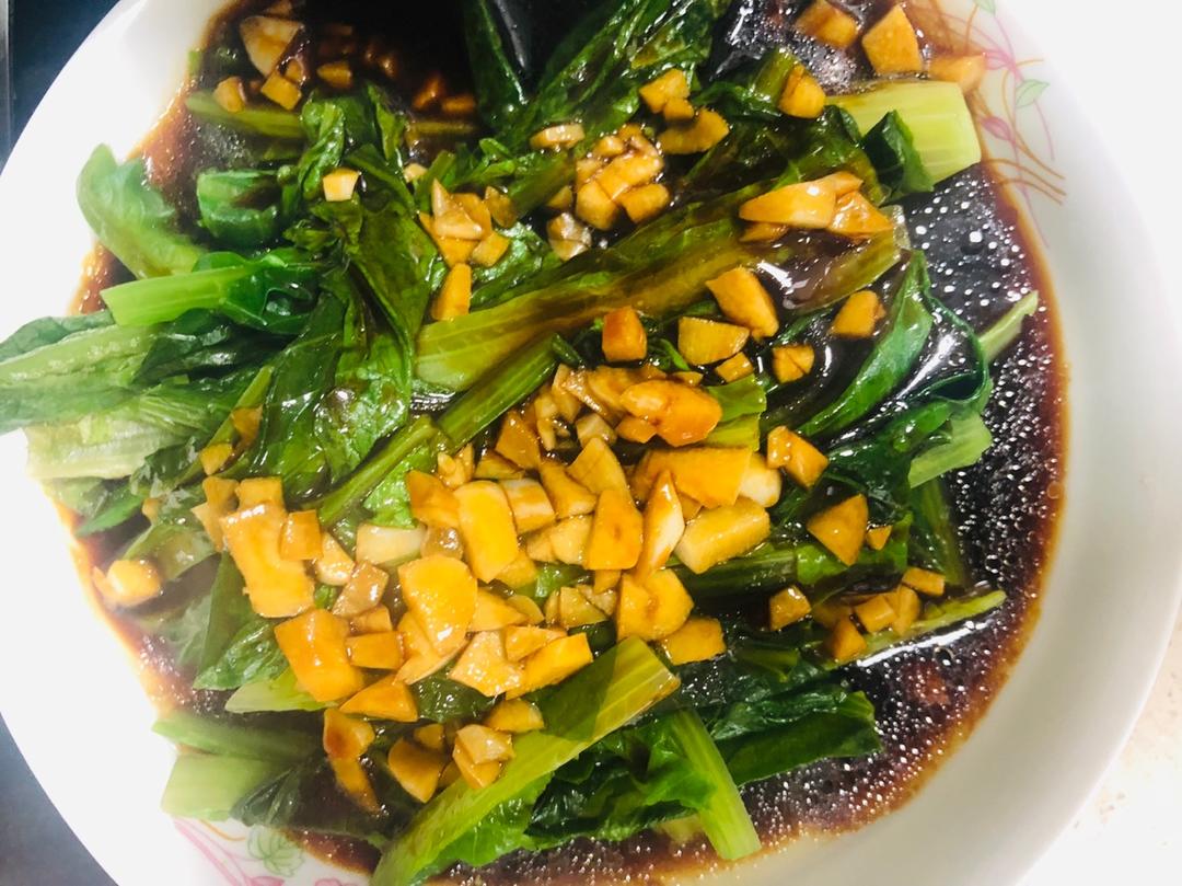 蒜蓉油麦菜（蚝油）