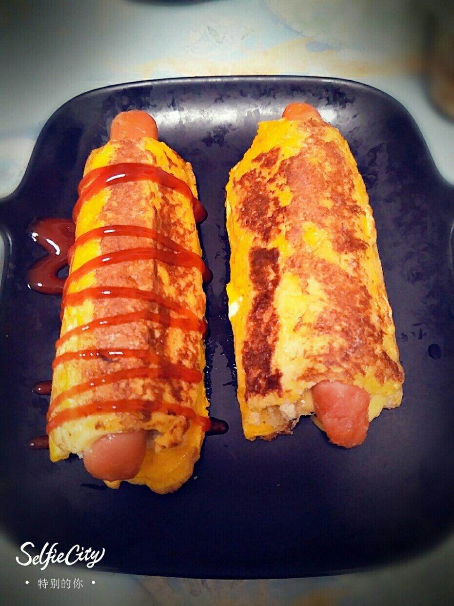 芝士香肠土司卷