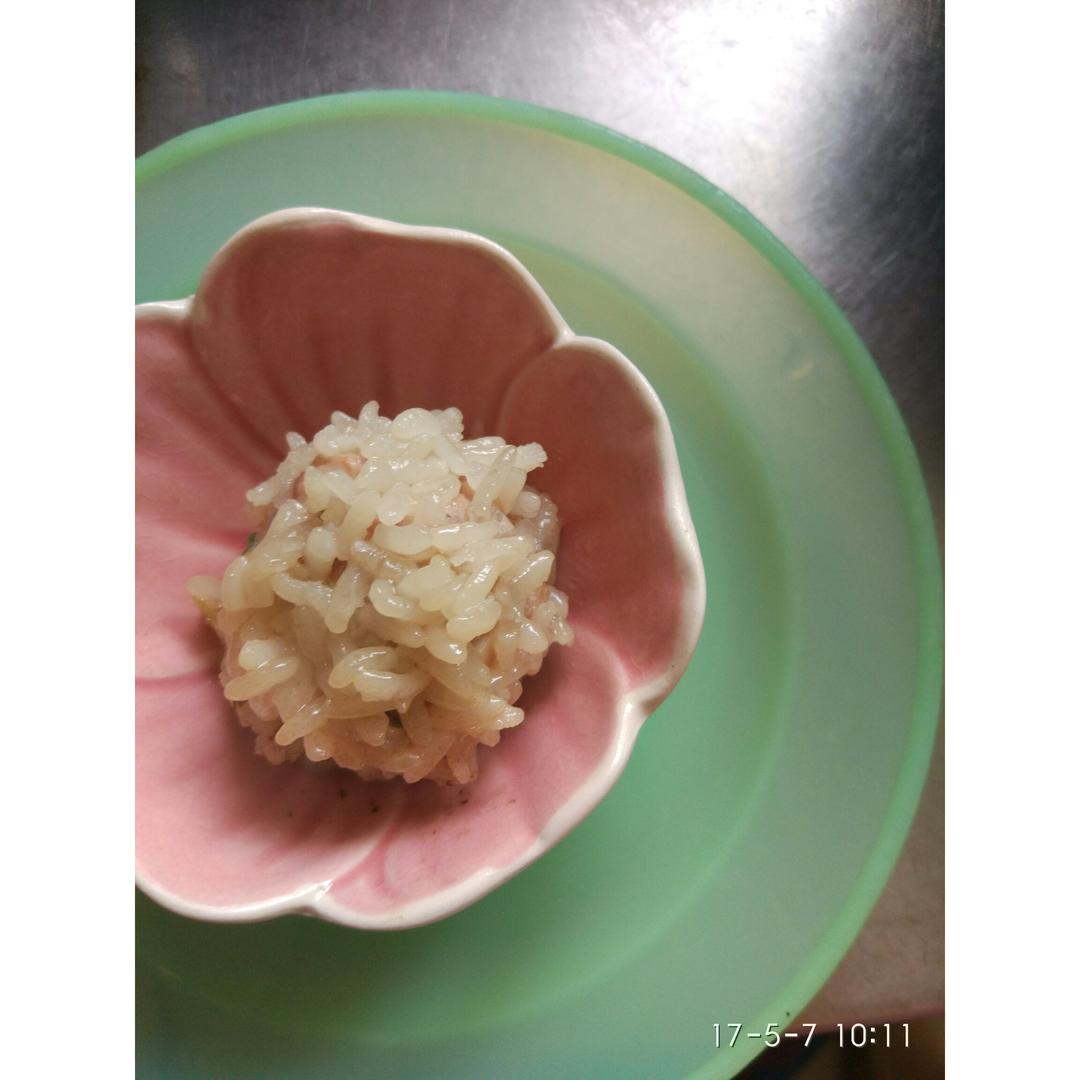 迷迭香—珍珠糯米丸子