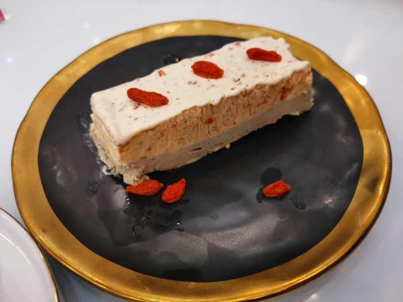 中式桂花枸杞&黑芝麻双拼冰淇淋（免搅拌）